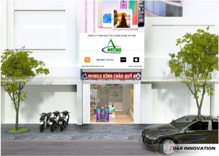 Project of designing and constructing Showroom An Tien, Hai Phong