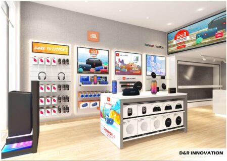 Project design of DIGIWORLD Hanoi Showroom