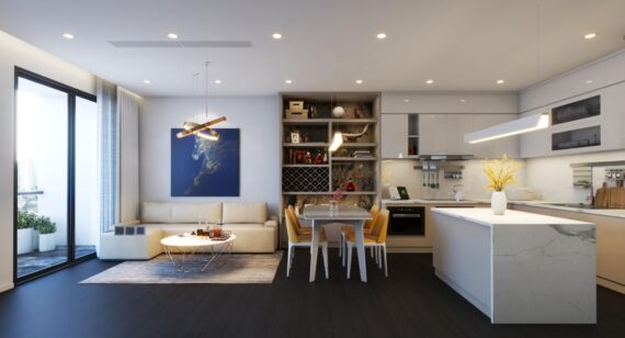 Project of designing and constructing Sunrise Vity view apartment building