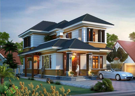 Biến tổ ấm của bạn trở nên độc đáo với thiết kế nhà đẹp mái Nhật