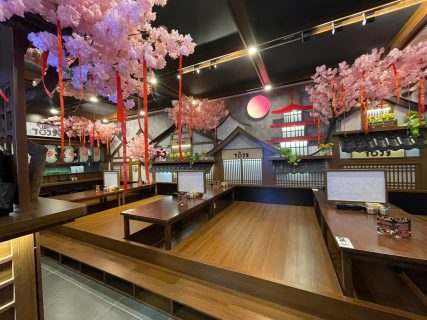 Dự án Thiết kế & Thi công Nhà Hàng Sushi Chay Nhật Bản